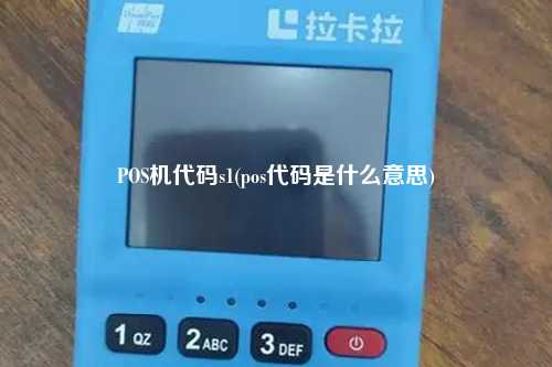 POS机代码s1(pos代码是什么意思)
