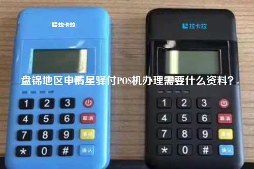盘锦地区申请星驿付POS机办理需要什么资料？